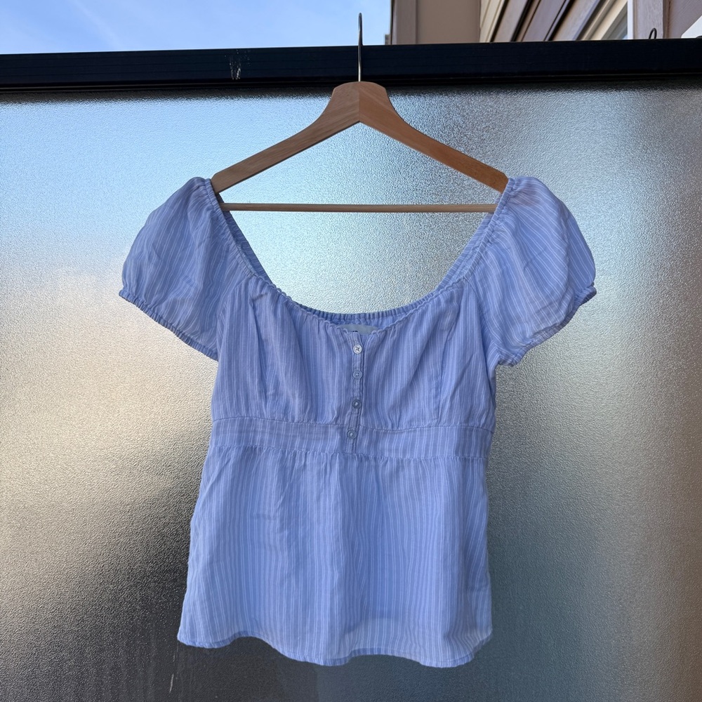 NWT Hollister Babydoll Top